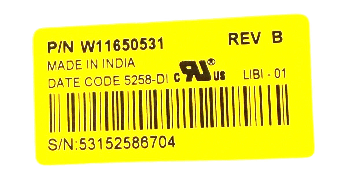 OEM Replacement for Whirlpool Dryer Control W11650531