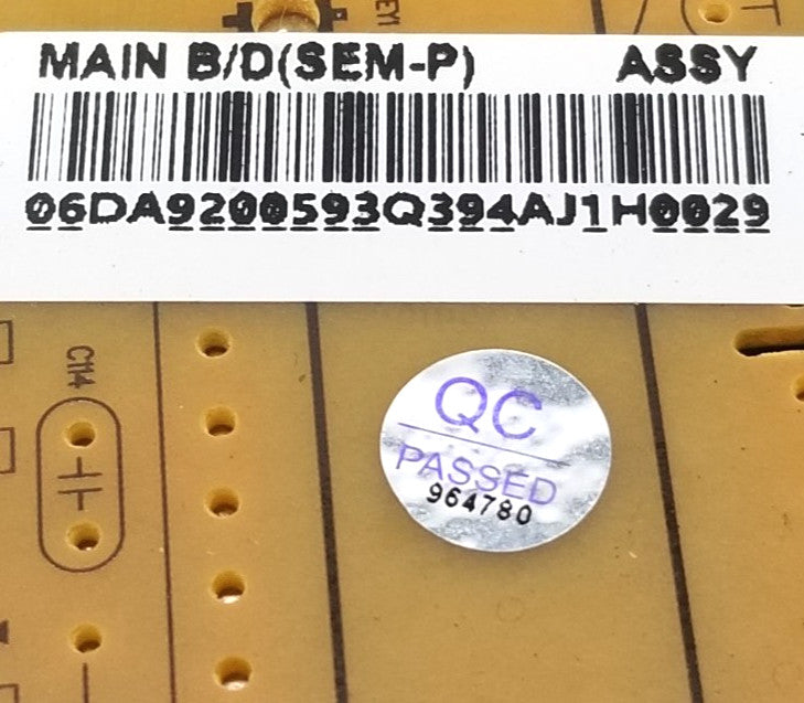 OEM Replacement for Samsung Fridge Control Board DA92-00593Q
