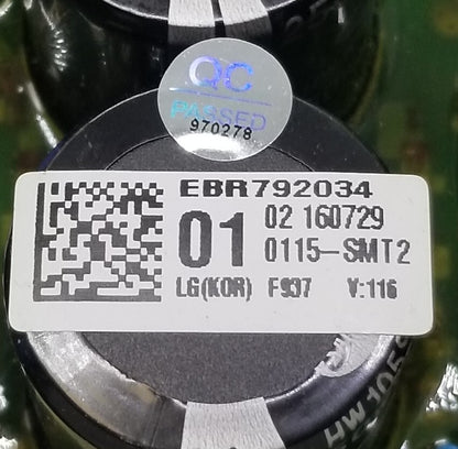 OEM Replacement for LG Washer Control EBR78538602  EBR79203401
