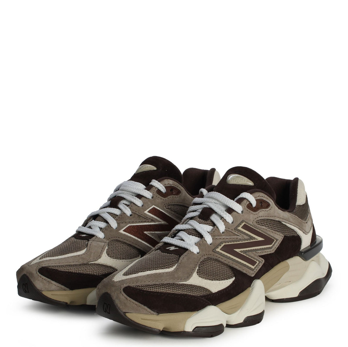 New Balance 9060 Thunder Brown Tennis Shoes Size 7.5 U90601BV
