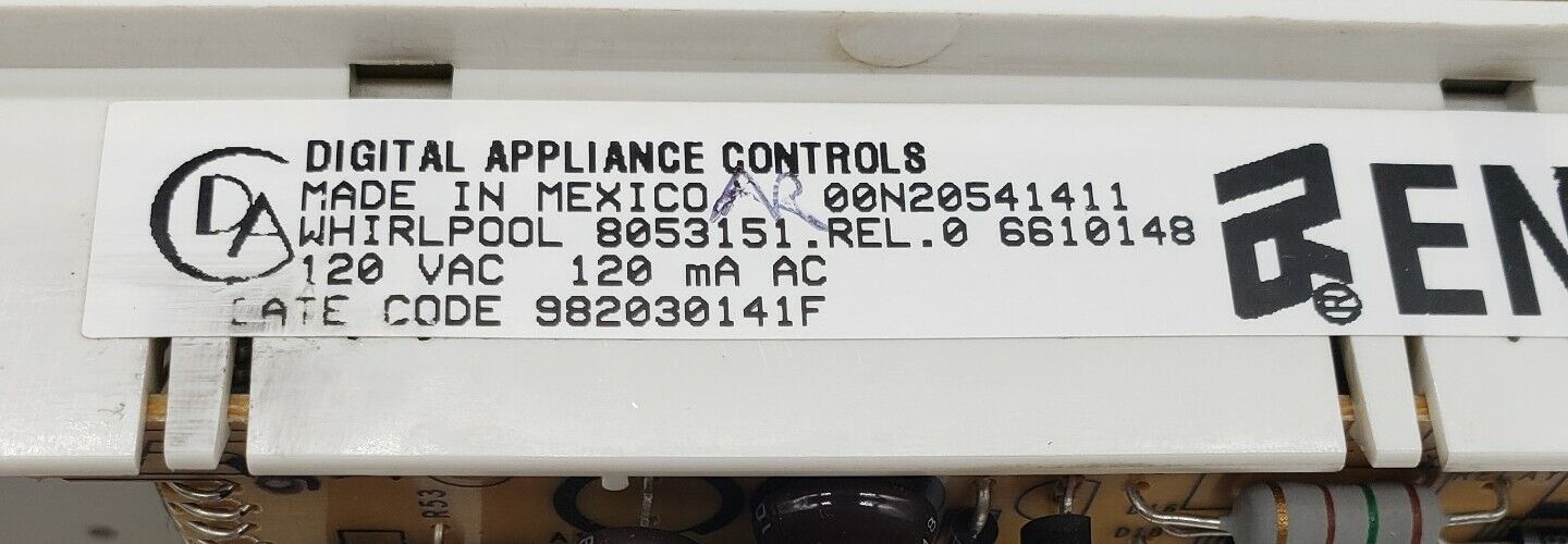 OEM Replacement for Whirlpool Oven Control 8053151