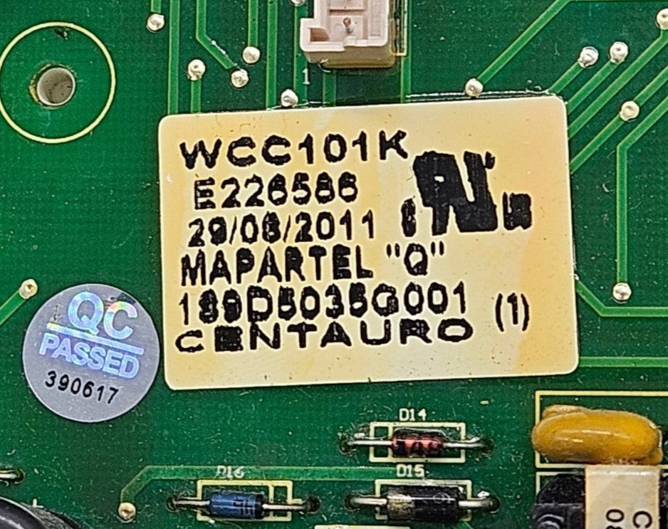 OEM Replacement for GE Washer Control Board 189D5035G001