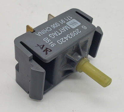 Genuine OEM Replacement for Maytag Washer Switch 6 2093420