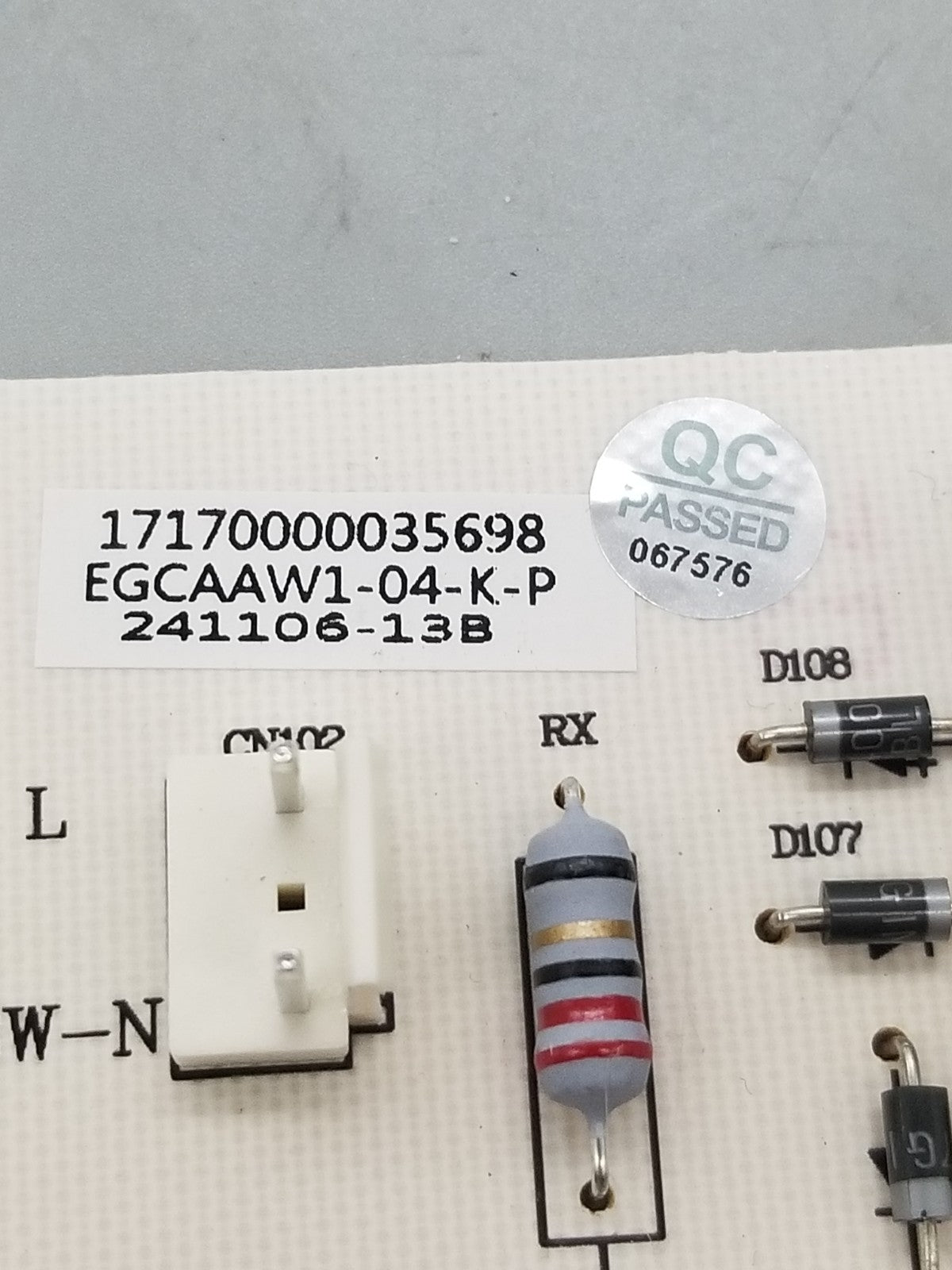 New OEM Replacement for Midea Microwave Control 17170000035698