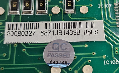 OEM Replacement for LG Fridge Dispenser Control 6871JB1439B