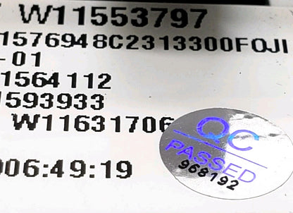 Genuine OEM Replacement for Maytag Washer Control  W11553797