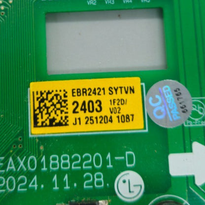 OEM Replacement for LG Fridge Control Board EBR24212403
