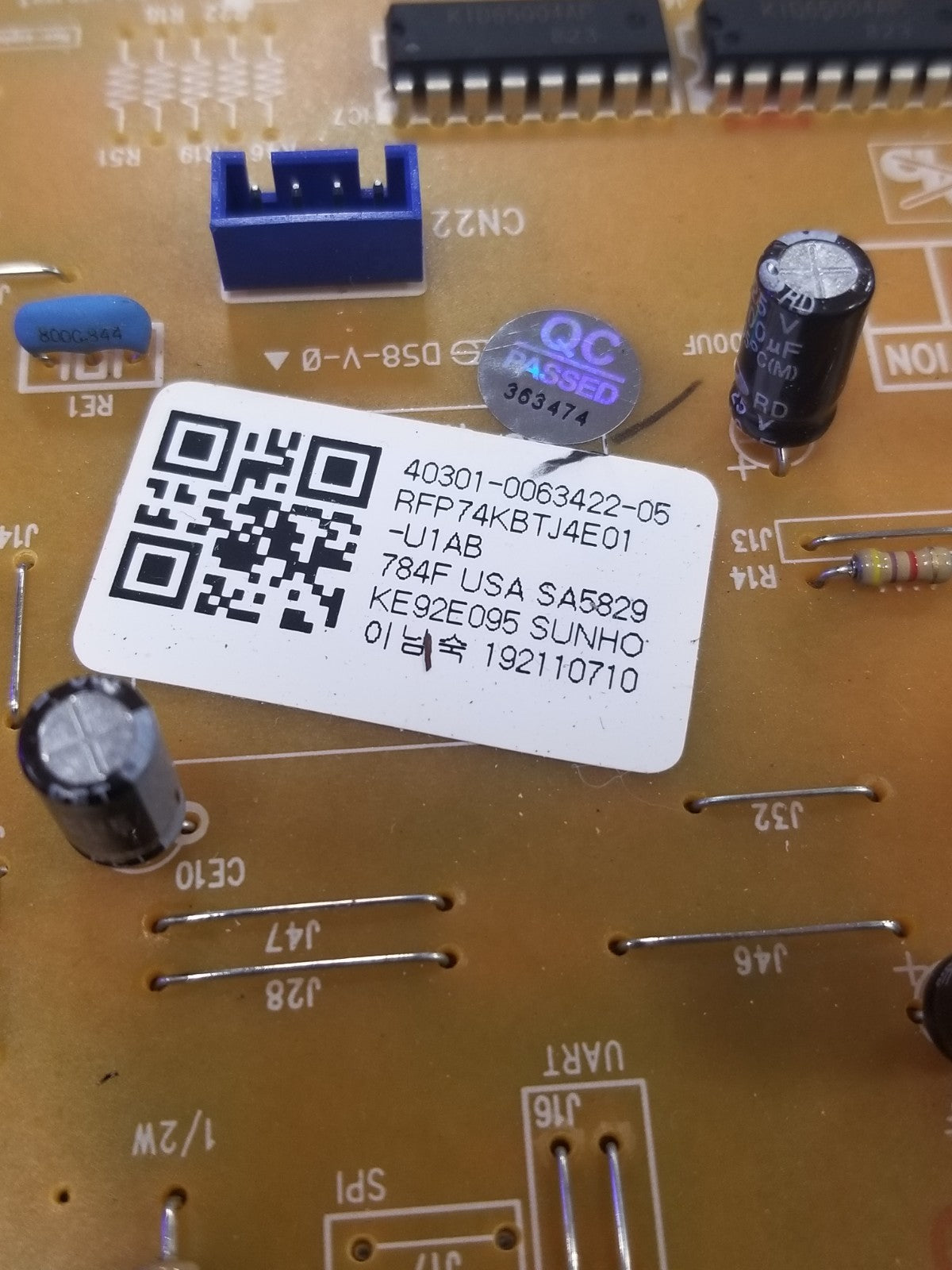 OEM Replacement for Kenmore Fridge Control 40301-0063422-05