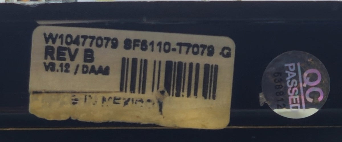OEM Replacement for Whirlpool Range Oven Control W10477079