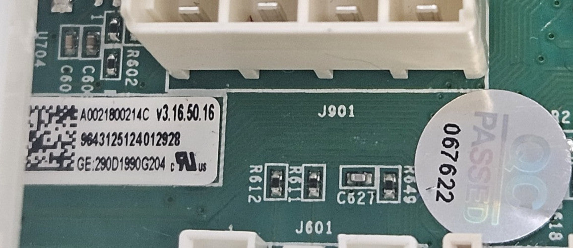 OEM Replacement for GE Washer Control 290D1990G204