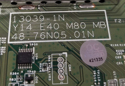 New OEM Replacement for Vizio TV Control 48.76N05.01N 1- Year
