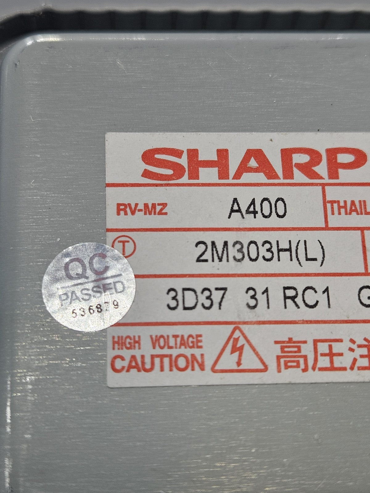 New OEM Replacement for Sharp Microwave Magnetron 2M303H(L)