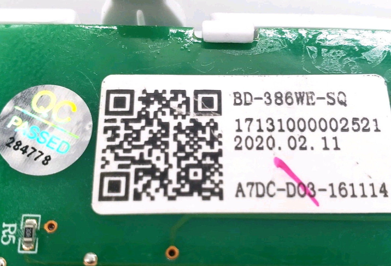 OEM Replacement for Midea Fridge Control Board 17131000002521