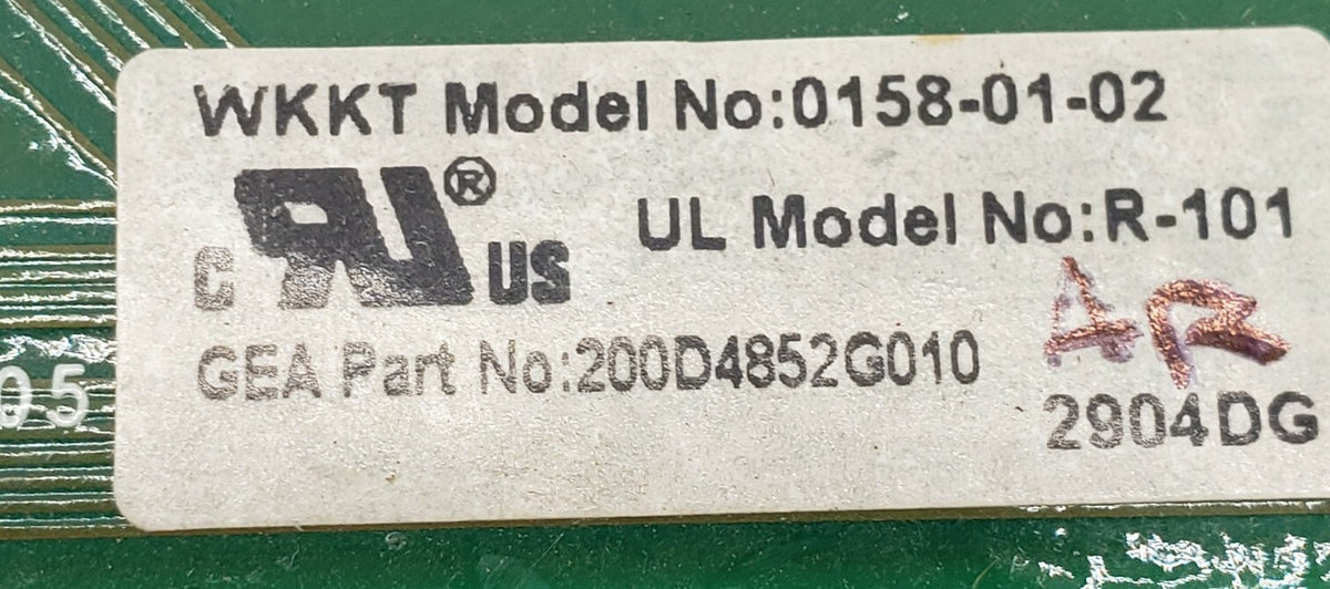 OEM Replacement for GE Refrigerator Control 200D4852G010   ⭐