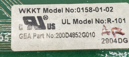 OEM Replacement for GE Refrigerator Control 200D4852G010   ⭐