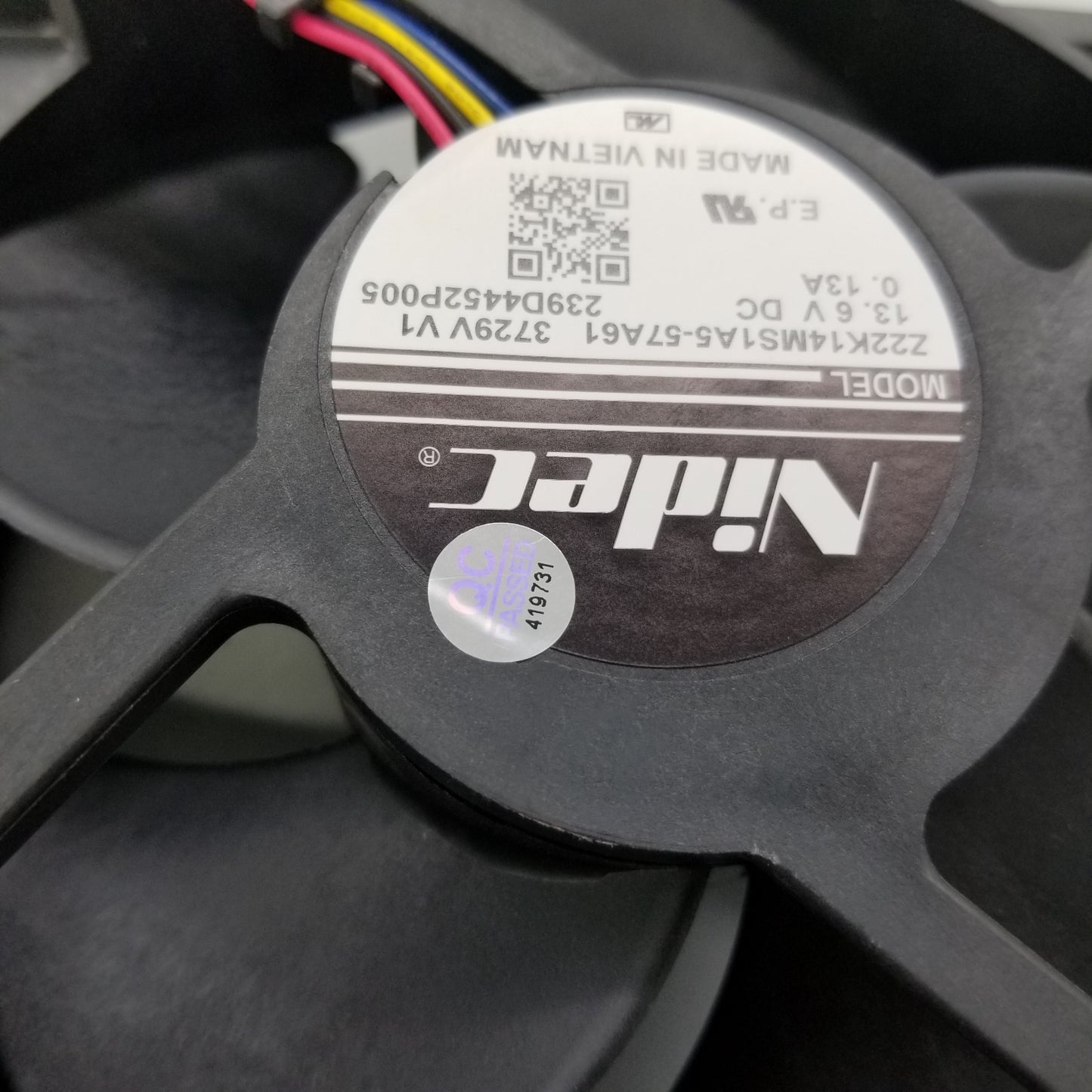 New OEM Replacement for GE Fridge Condenser Fan 239D4452P005 1-Yr
