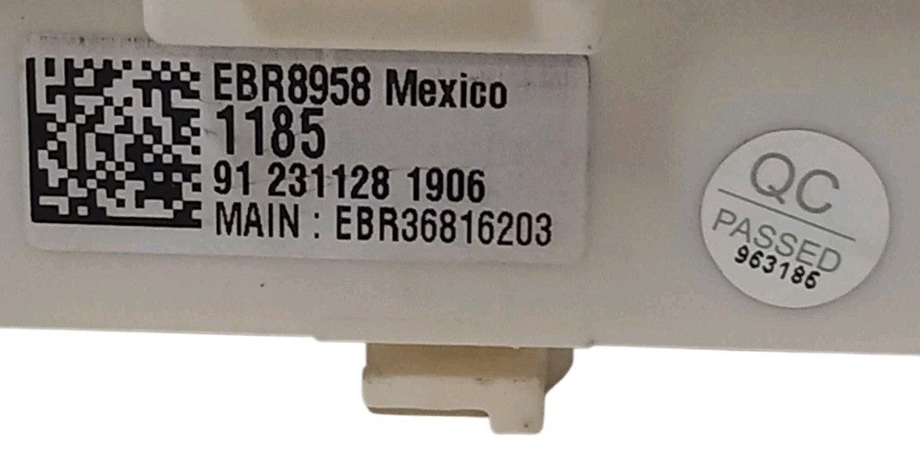 New  OEM Replacement for LG Washer Control  EBR36816203