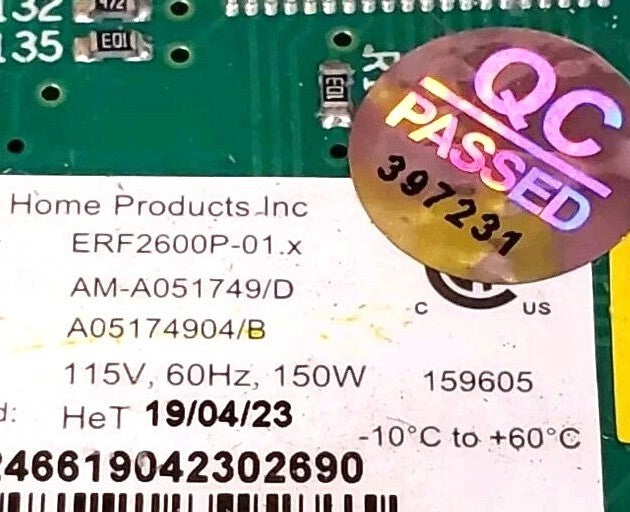 OEM Replacement for Frigidaire Fridge Control A05174904/A