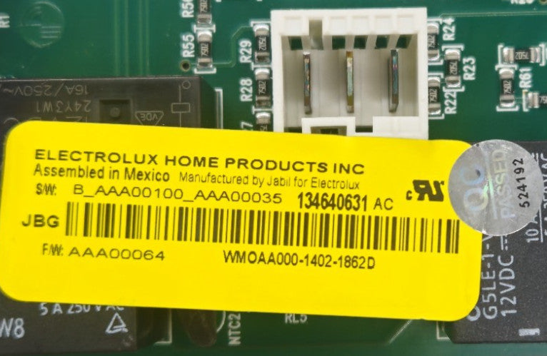 OEM Replacement for Electrolux Washer Control Board 134640631