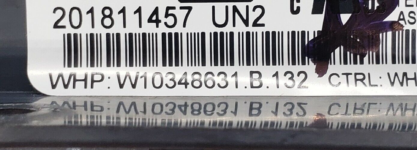 Genuine OEM Replacement for Whirlpool Range Control W10348631