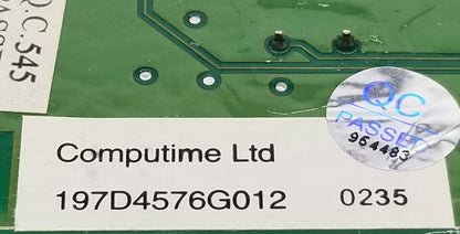 OEM Replacement for GE Fridge Dispenser Control 197D4576G012