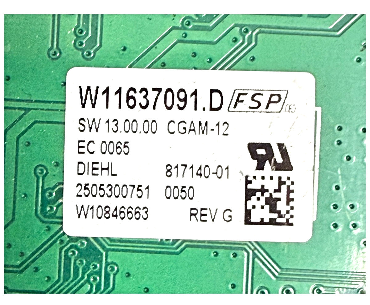 OEM Replacement for Whirlpool Range Control W11637091