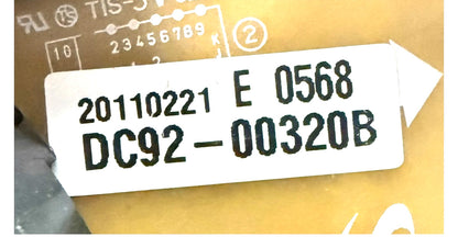 OEM Replacement for Samsung Washer Control DC92-00319F