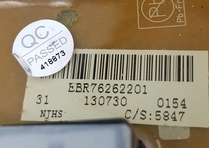 Genuine OEM Replacement for LG Washer Control EBR76262102 EBR76262201 ⭐️