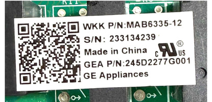 OEM Replacement for GE Fridge Control Board 245D2277G001