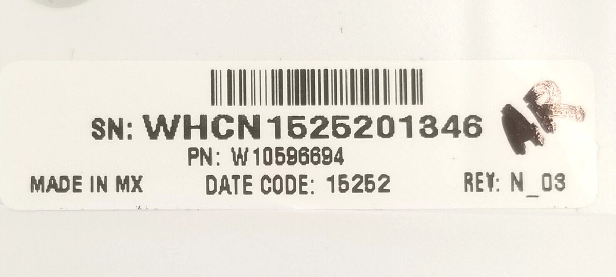 Genuine OEM Replacement for Whirlpool Washer Control Panel W10596694   ⭐️