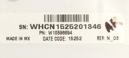 Genuine OEM Replacement for Whirlpool Washer Control Panel W10596694   ⭐️