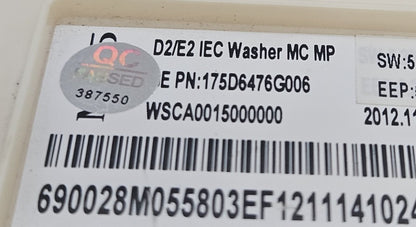 OEM Replacement for GE Washer Control 175D6476G006