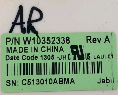 OEM Replacement for Whirlpool Washer Control W10352338 + W10368102