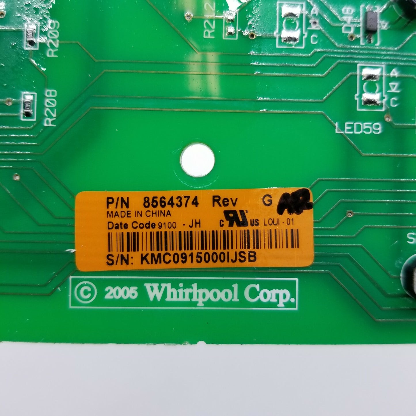 Genuine OEM Replacement for Kenmore Washer Control 8564374