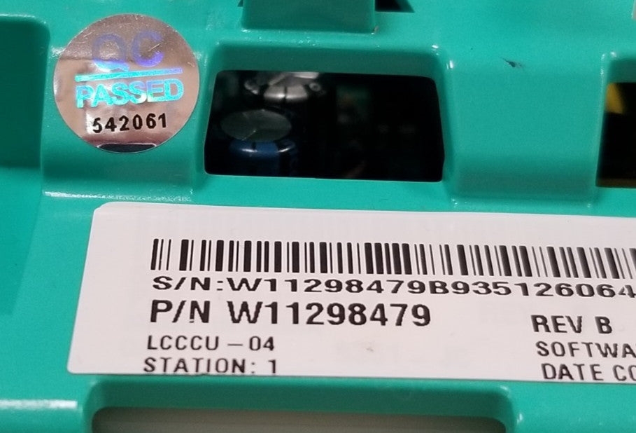 OEM Replacement for Whirlpool Washer Control W11298479