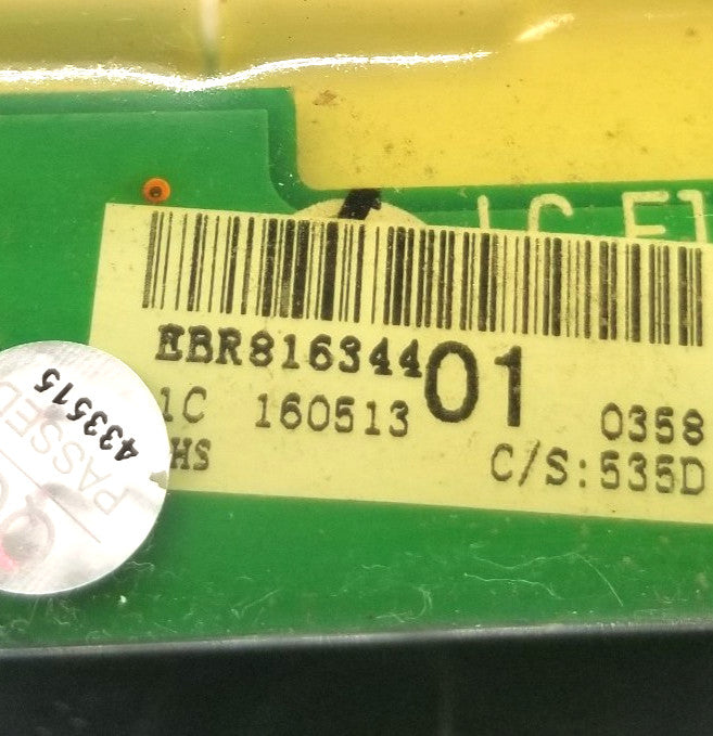 Genuine OEM Replacement for LG Washer Control EBR81634401