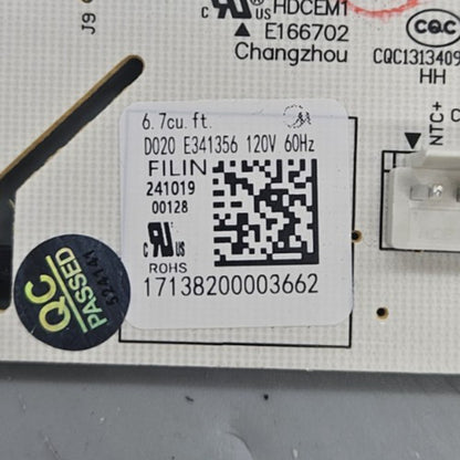 OEM Replacement for Frigidaire Dryer Control 17138200003662