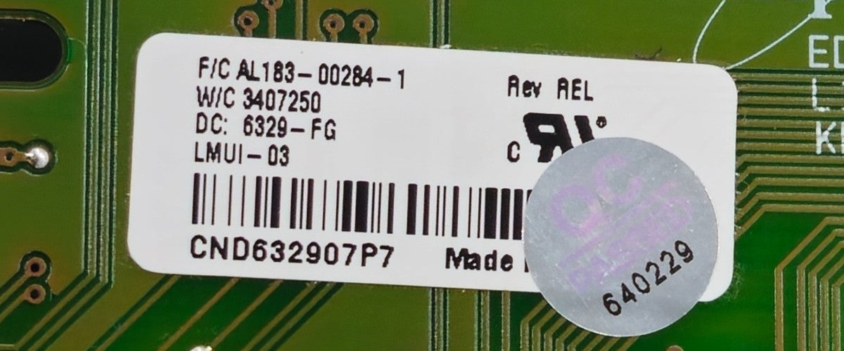 OEM Replacement for Whirlpool Dryer Control 3407250