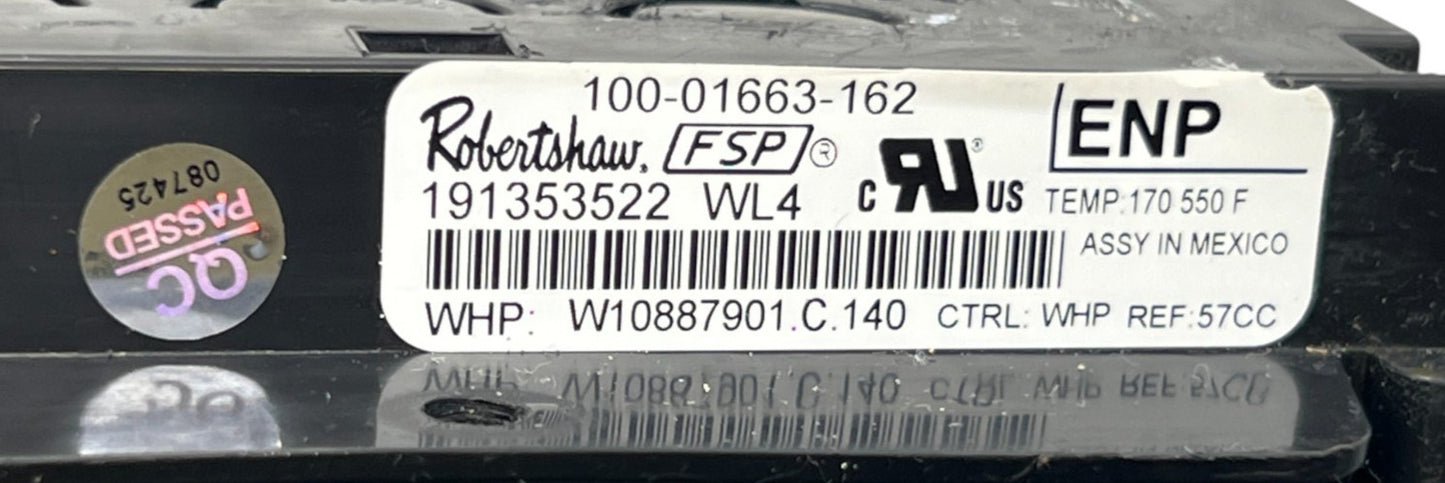 OEM Replacement for Whirlpool Oven Control Board W10887901