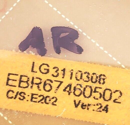 OEM Replacement for LG Washer Control EBR67460502