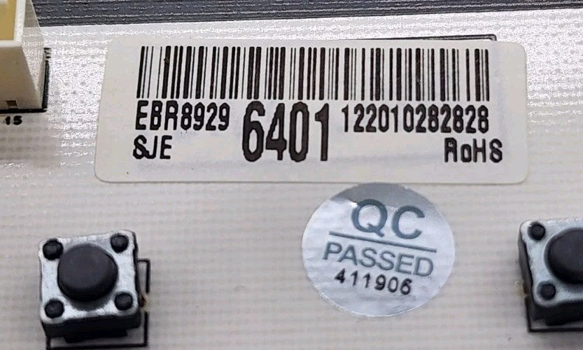 OEM Replacement for LG Range Display Board EBR89296401