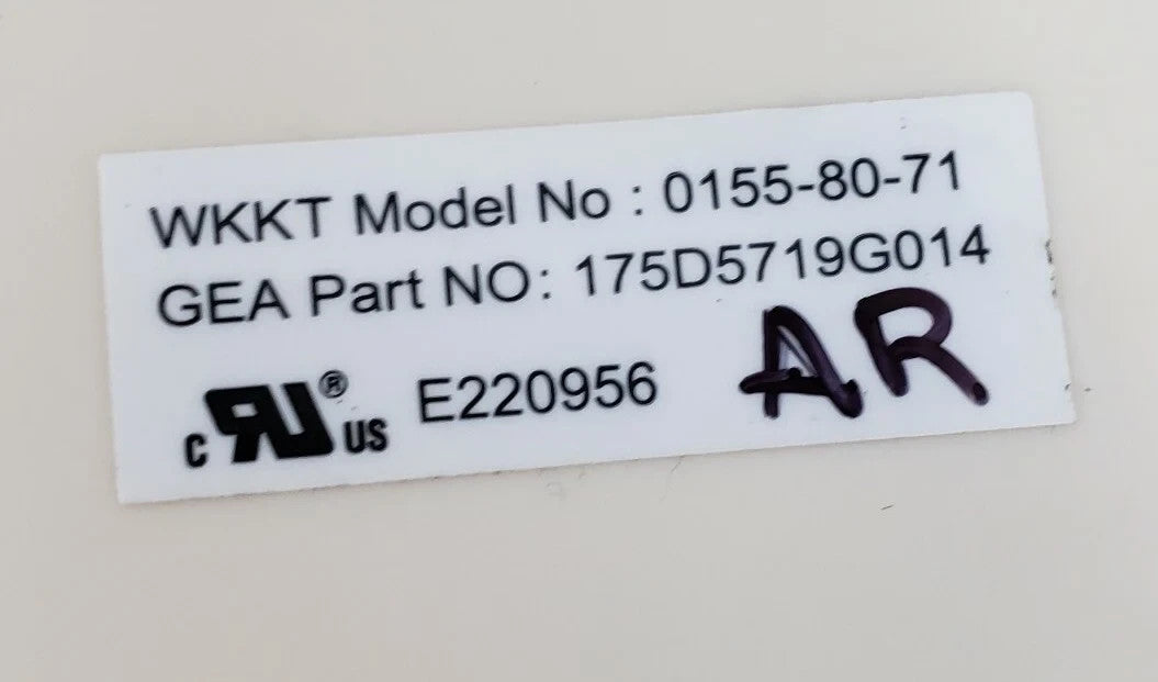 OEM Replacement for GE Washer Control  175D5719G014