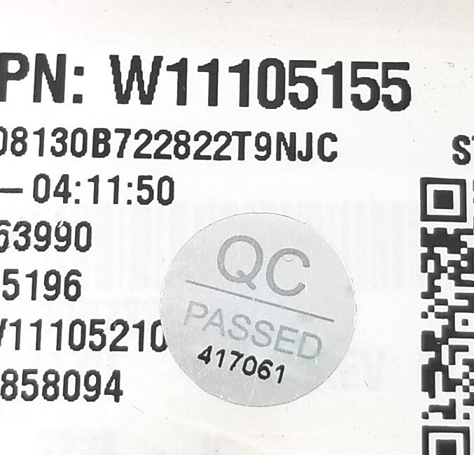 OEM Replacement for Maytag Washer Control W11105155 W11400681