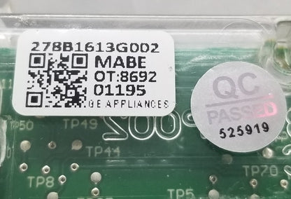 OEM Replacement for GE Dryer Control 278B1613G002