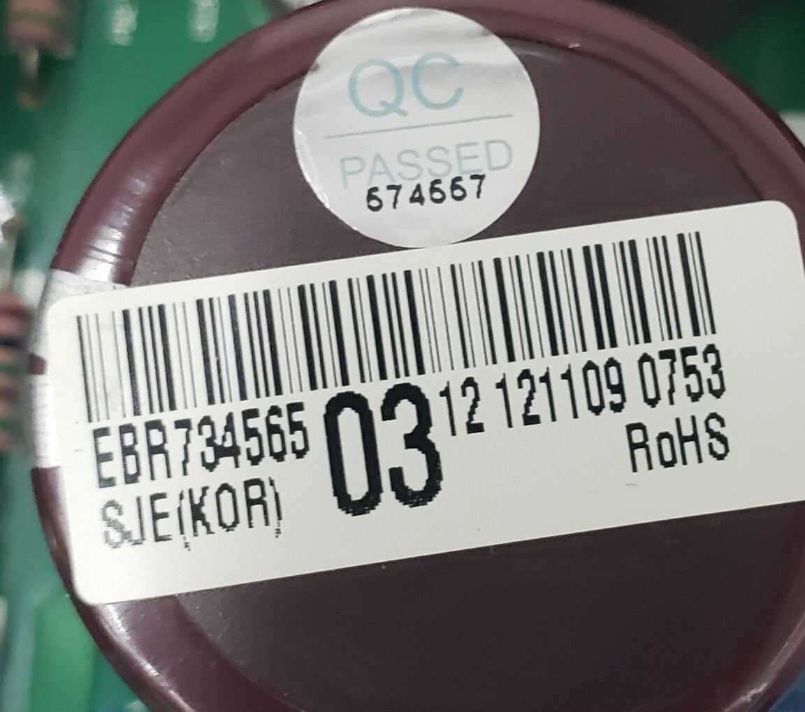 OEM Replacement for LG Refrigerator Control EBR73456503