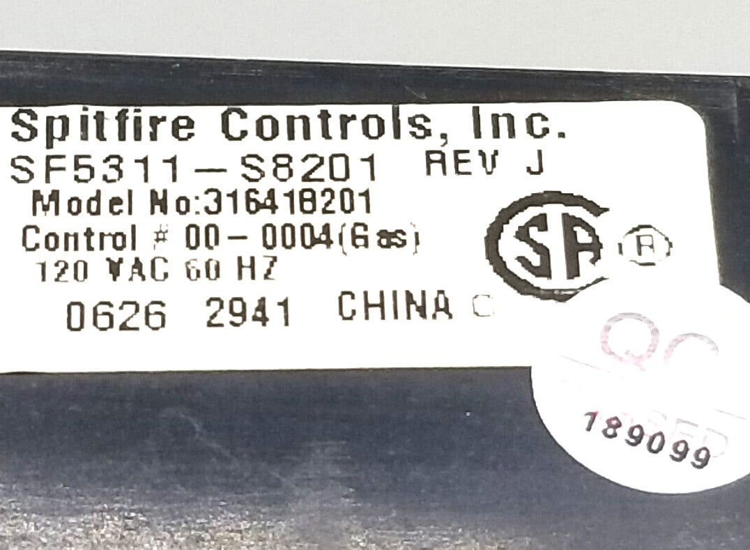 OEM Replacement for Frigidaire Oven Control 316418201