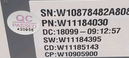 OEM Replacement for Whirlpool Washer Control W11184030