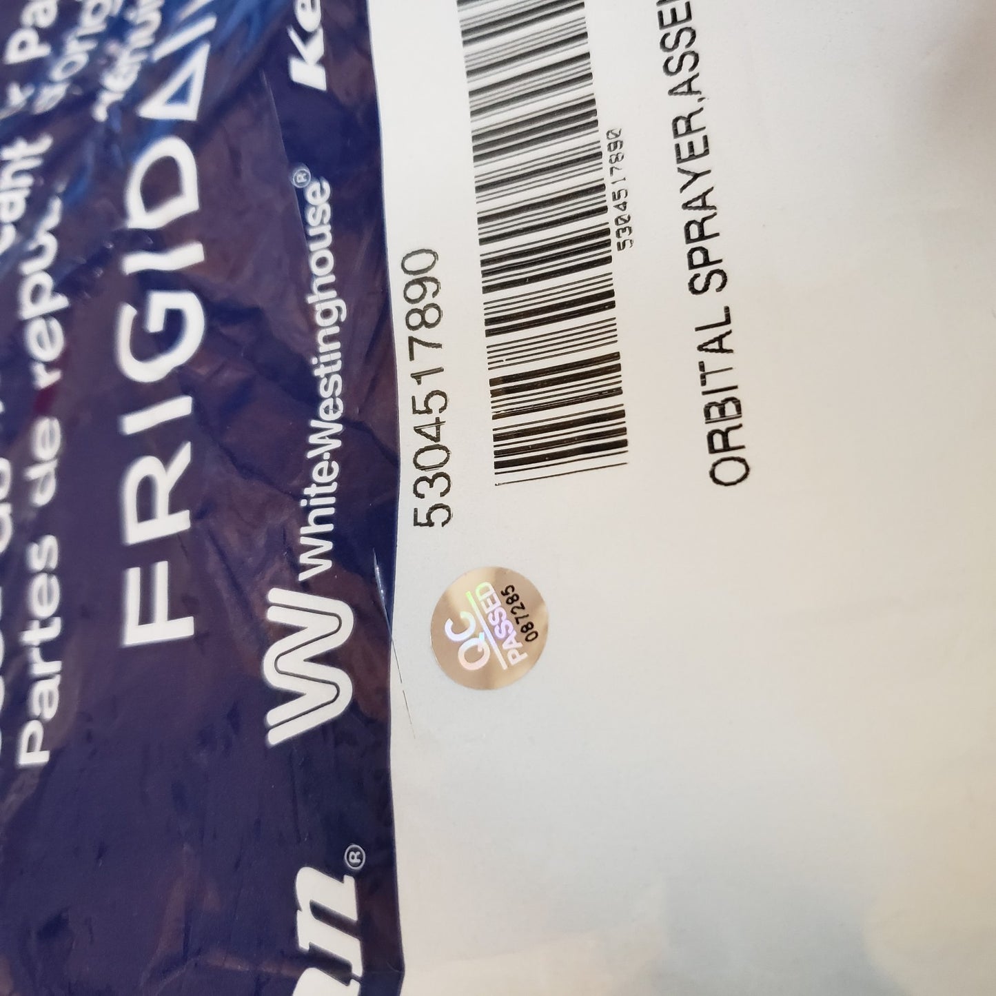 New OEM Replacement for Frigidaire Dishwasher Orbital Sprayer 5304517890 1Y Warr