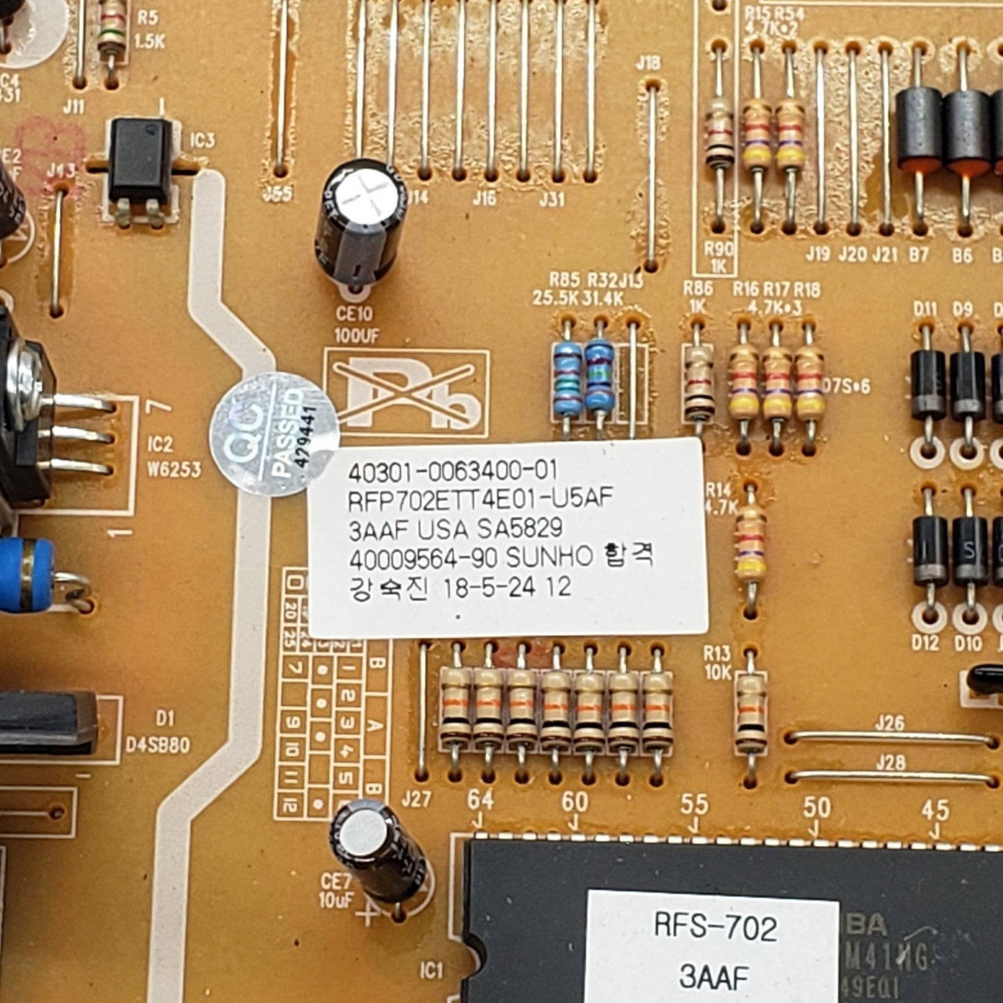 OEM Replacement for Kenmore Fridge Control 40301-0063400-01