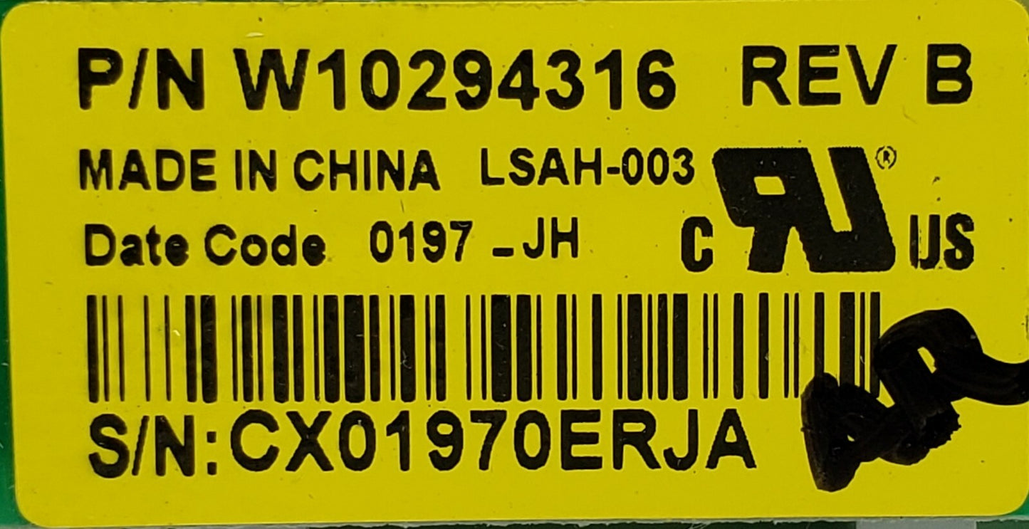 OEM Replacement for Whirlpool Dryer Control W10294316